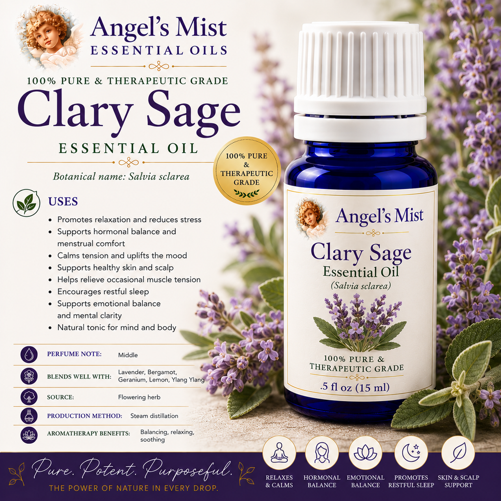 Angel's Mist Clary Sage Essential Oil