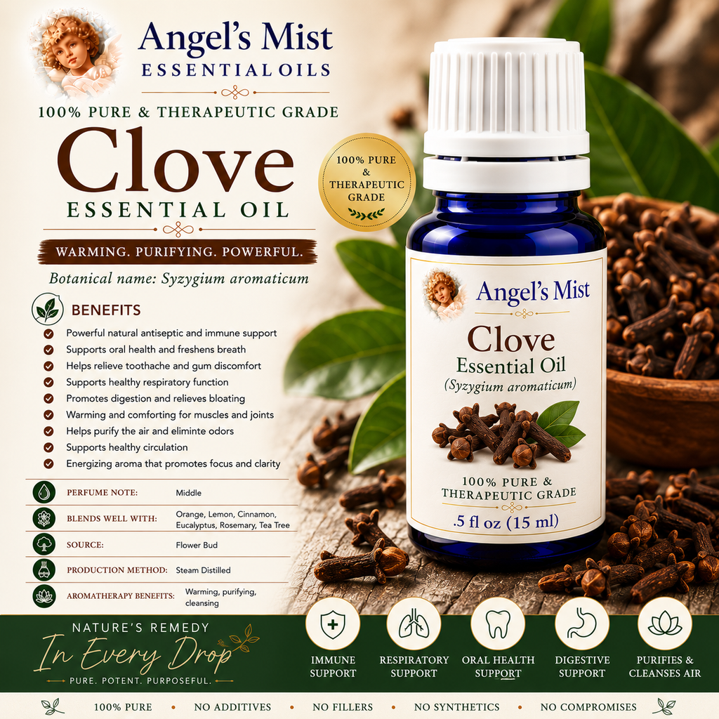 Angel's Mist Clove Essential Oil