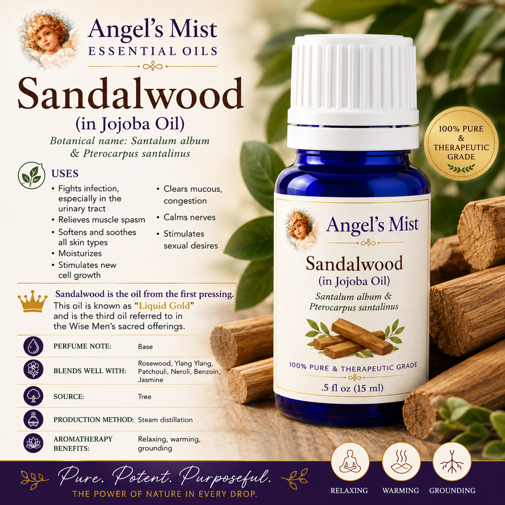 Angel's Mist Sandalwood Essential Oil