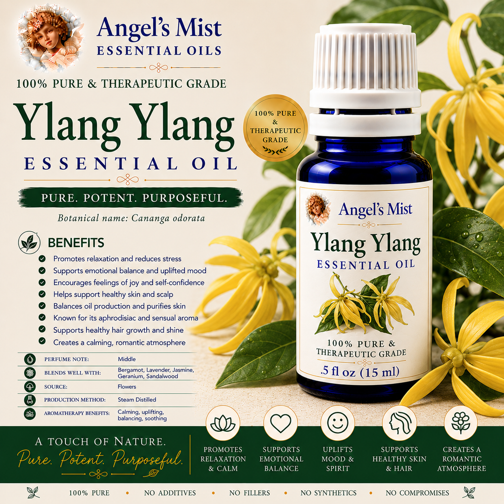 Angel's Mist Ylang Ylang Essential Oil